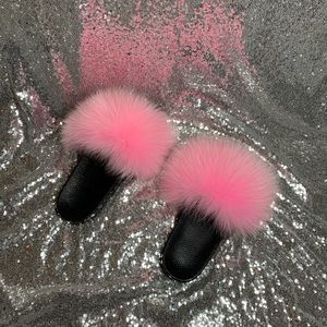 Brand New Fur Slides